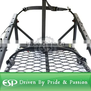 Aluminum Climbing Hunting Tree Stand With Safety Vest Harness, 250lb Capacity thumbnail-3