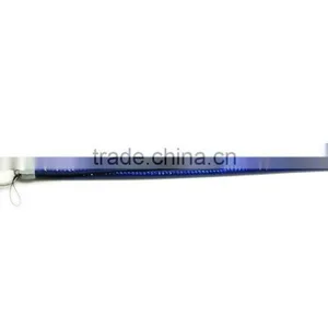 Blue Promotion Gift PU Leather Lanyard With Crystal Gem, Swivel Snap Hooks, Key Ring Accembly, Acrylic Gem Key Chain thumbnail-1