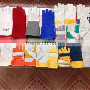 Jean and Leather Hand Safety Gloves thumbnail-2