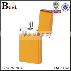 2017 Hot New Products Colourful Credit Card Aluminum Cover Sprayer Perfume Bottle 30ml Glass Bottle Perfume Cosmetic Packaging thumbnail-2