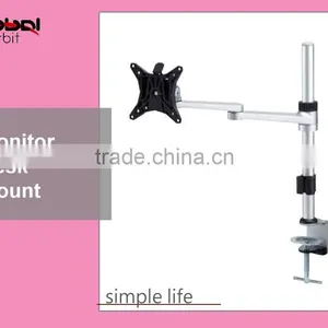 Support up to 27 Inch LCD Television Swivel Desk TV Rack Bracket Monitor Riser thumbnail-3
