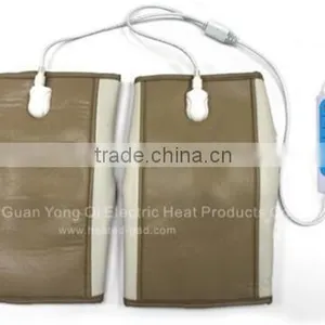 Leather Massage Heated Knee Belt With Time Setting thumbnail-1