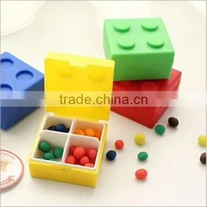 Custom Rectangle 4 Compartmet Plastic Pill Box Supplier in China,custom Medicine Storage Plastic Pill Box for Health,pill Box thumbnail-1