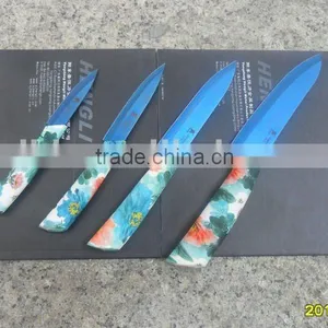 Colorful Titanium Blade Ceramic Knife thumbnail-1