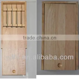 High Quality 4PCS Steak Knife Set With Rubber Wood Stored Box thumbnail-2