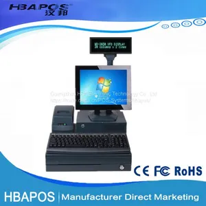 HBA-GL200 Pos System All in One /pos Machine All in One /pos Equipment All in One/cash System All in One thumbnail-1