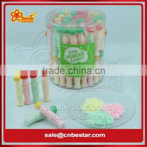 Mini Cola Bottle Fruit Flavor Sour Powder Candy thumbnail-1