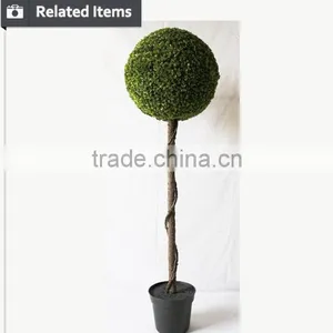 Factory Direct Artificial Boxwood Grass Topiary Ball for Sale thumbnail-3