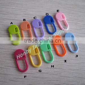 Knitting Tool Accessory No Coil 22mm Colored Stitch Holder Marker thumbnail-4