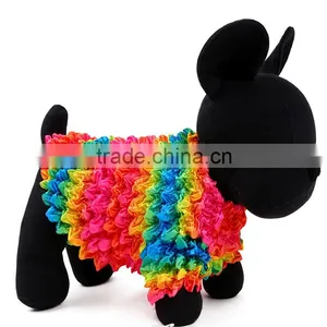 Wholesale Dog Pet Clothes, Hot Sale Polyester Satin Popcorn Dog Pet Clothes thumbnail-1
