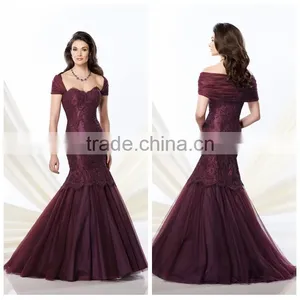 Sexy Long Strap Satin Lace Evening Party Dress for Women thumbnail-1