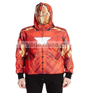 Custom Men Shublimated Printing Hoodies thumbnail-2