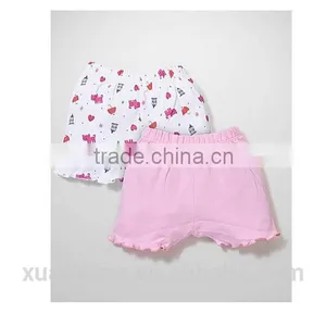 100% Cotton Breathable Hot Sale Girls Spandex And Free Size Toddler Pants thumbnail-1
