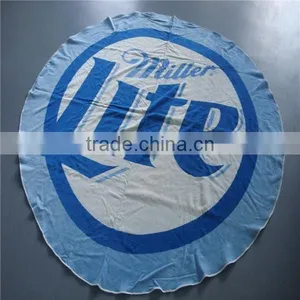 Custom Printed100%cotton Velour Round Compressed Beach Towels thumbnail-3