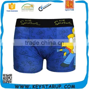 Polyester Cotton Underpants Funny Young Men Underwear Boxer thumbnail-1