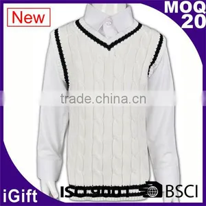Warmer Cardigan Knit For Children School Uniform thumbnail-1