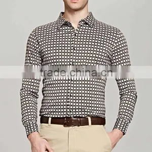 New Model Dress Shirt for Men Fancy Transparent Shirts for Men thumbnail-1