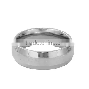 Stainless Steel Unadjustable Rings Silver Tone thumbnail-2