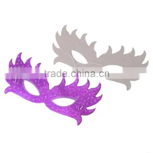 Paper Props Decorations Christmas Snowflake Pattern Simple Design Masquerade Party Mask thumbnail-2