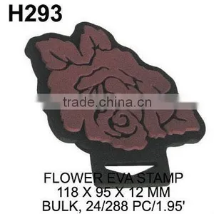 H293 FLOWER EVA STAMP thumbnail-1