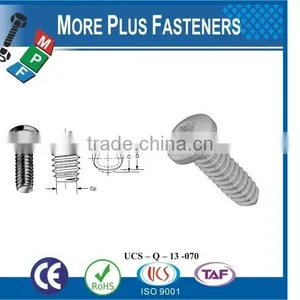 Made in Taiwan Carbon Steel Self Tapping Thread Rolling Tapping Screw Taptite Screw thumbnail-5
