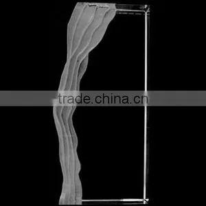 Optic Crystal Glass Blank Iceberg For Souvenirs Office Decoration JKC-0078 thumbnail-2