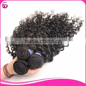 Aibaba China Cheap Human Hair Extensions Peruvian Deep Curly Hair Weft Dyeable Virgin Weave Hair thumbnail-6