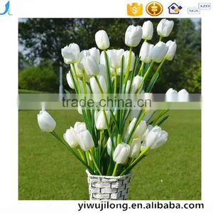 8 in One Lovely Decorative Artificial Tulip Silk Flower thumbnail-1