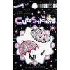 Promotional Strong Adhesive Custom Glitter Stickers Umbrella Design for Car Window thumbnail-1
