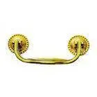 Copper Plating 19.0*7*H6.6 CM Zamak Metal Coffin Handle H004 thumbnail-1