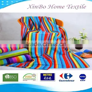 Polyester Printed Poral Fleece Blanket thumbnail-1