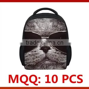 Animal Panda Face 3d Backpack For Kids/3D Printed Fashionable Backpack/3D Printing Trendy Cool Custom Backpacks thumbnail-2