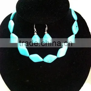 Hot Sale Kallaite Jewelry Set Fashion Jewelry Customized Jewelry 3 Different Shapes thumbnail-2