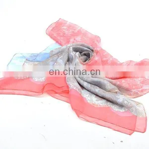 Print Scarf, Chiffon Scarf, Fashion Hijab thumbnail-4