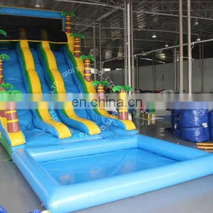 Tree & Pool Jumper Inflatable Holiday Water Slide thumbnail-5