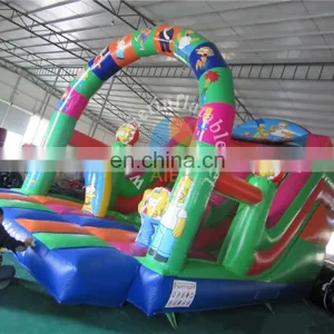 Inflatable Slide Combo, Inflatable Cartoon Slide, Slide Castle Inflatable thumbnail-2
