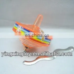 Plastic Light & Sound Spinning Top thumbnail-2