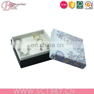 Fancy Gift Jewelry Mini Ring Box With Lid thumbnail-1