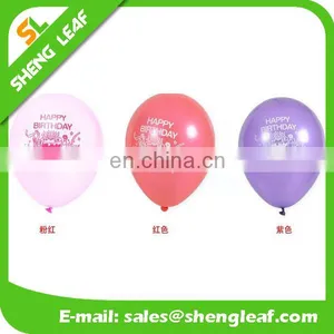 2017 Happy Birthday Printing Latex Balloon With High Quality thumbnail-2