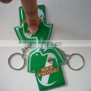 Christmas Decoration High Quality Cheap Promotion PVC Custom Promotional Keychain thumbnail-2