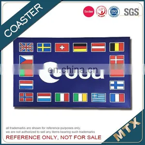 Customized Soft Pvc Coasters With Logo thumbnail-6