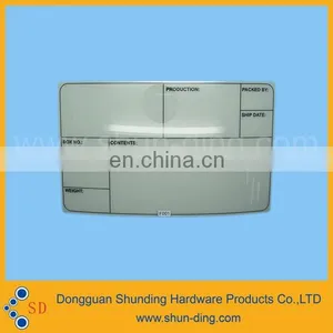 White High Quality Machine Switch Surface Nameplate thumbnail-1