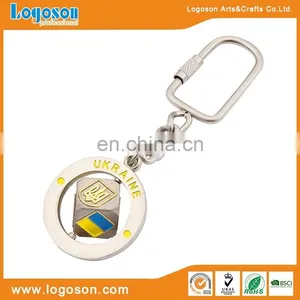 Newest Style Exquisite Doll Spinning Metal Key Chain thumbnail-3