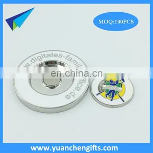 Top Quality 40mm Coin With Ballmarker Enamel Company Name thumbnail-4