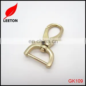 High Quality Light Gold 20mm D Eye Swivel Snap Hook for Bag thumbnail-2