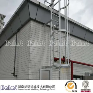 Safety Cages Industrial Ladder With Aluminum thumbnail-4