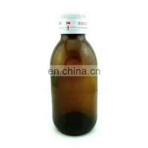 Amber Glass Bottles for Syrup DIN 28mm thumbnail-1