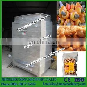 Automatic Electric Best Fresh Raw Cashew Nut Roasting Machine thumbnail-4