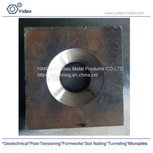 Domed Washer/Anchor Plate / Flat and Domed Plate/ Bearing Plate Square Used for Thread Bar thumbnail-1