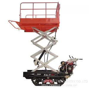 Garden Mini Crawler Type Work Platform thumbnail-4